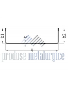 Profile zincate tip U 2